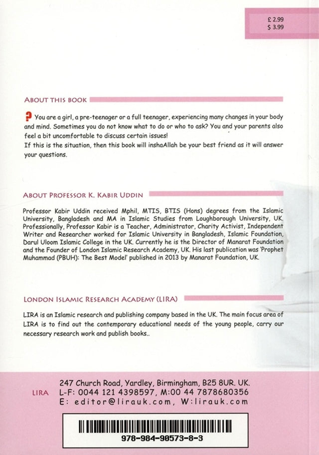The Handbook for Muslim Teenagers - Girls Edition