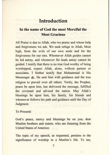 The Effects Of Worship On A Muslim’s Life