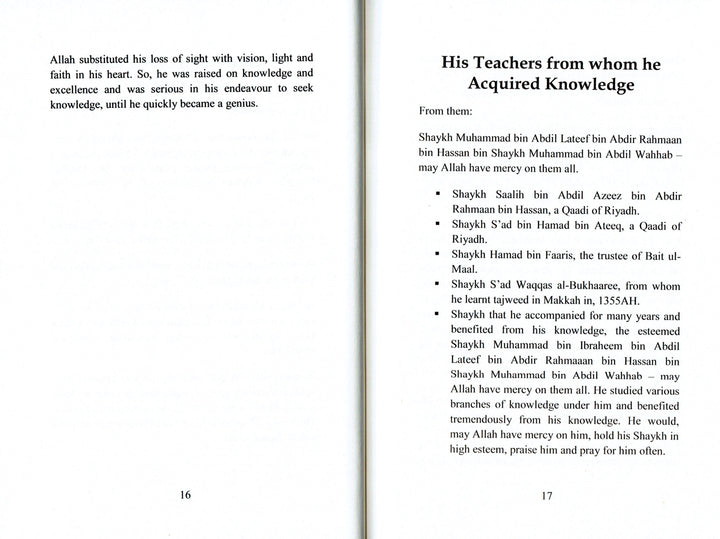 The Life Of Imam Abdul Aziz Ibn Baz