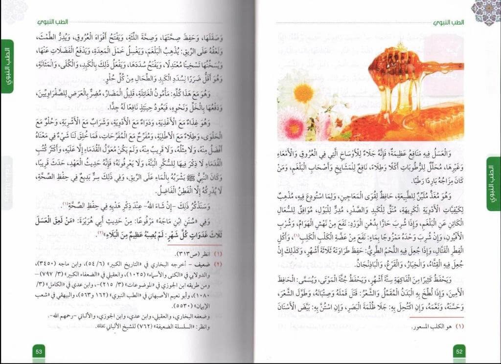 Arabic: الطب النبوي - ابن قيم الجوزية - ملون - Medicine of the Prophet (S)