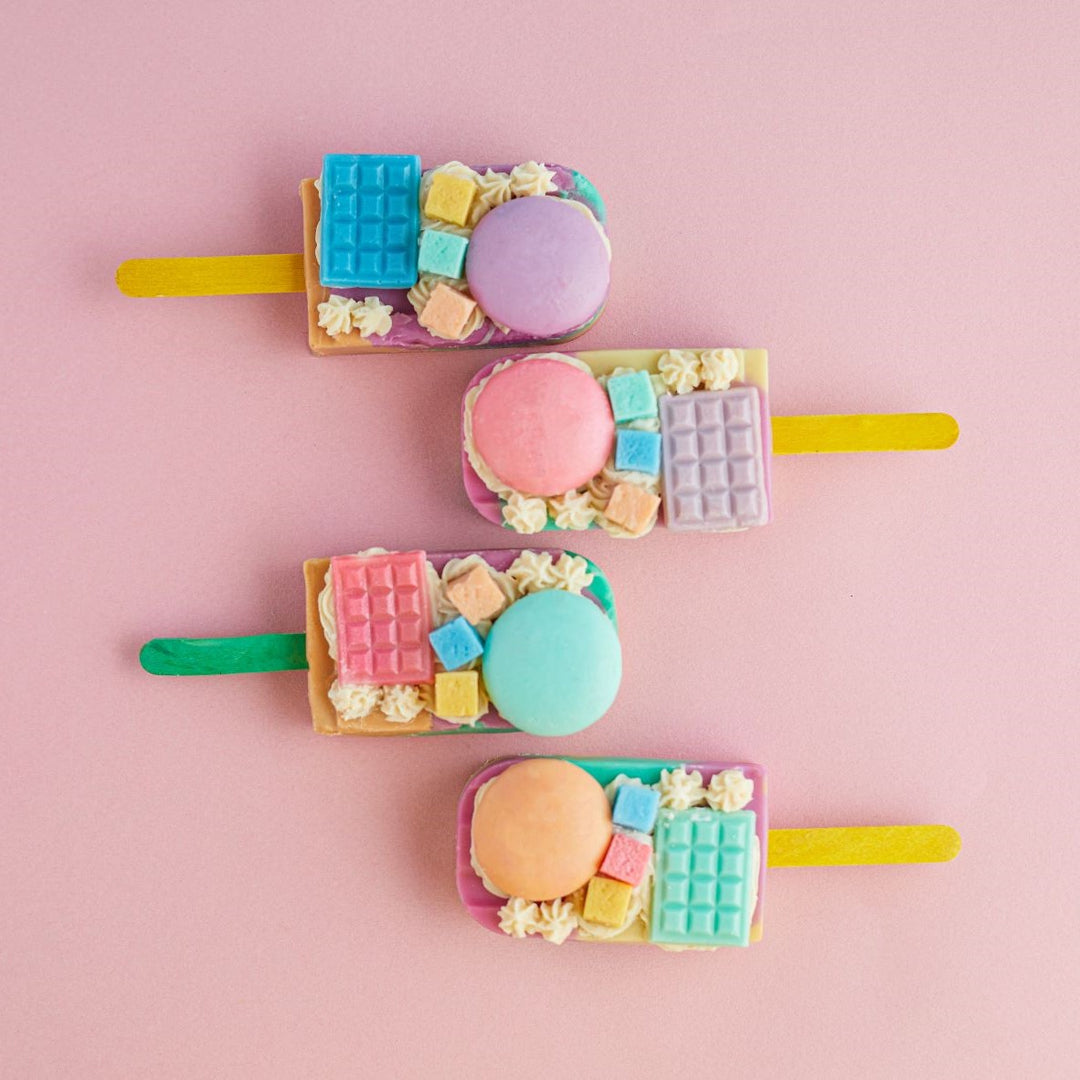 Handmade Vegan Dessert Soap - SWEET POPSICLE-THE STOOTH KIN CONCEPT