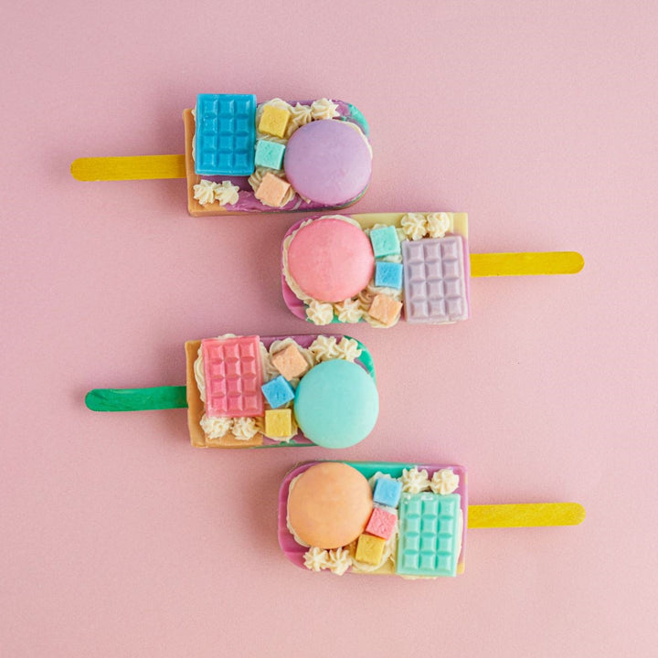 Handmade Vegan Dessert Soap - SWEET POPSICLE-THE STOOTH KIN CONCEPT