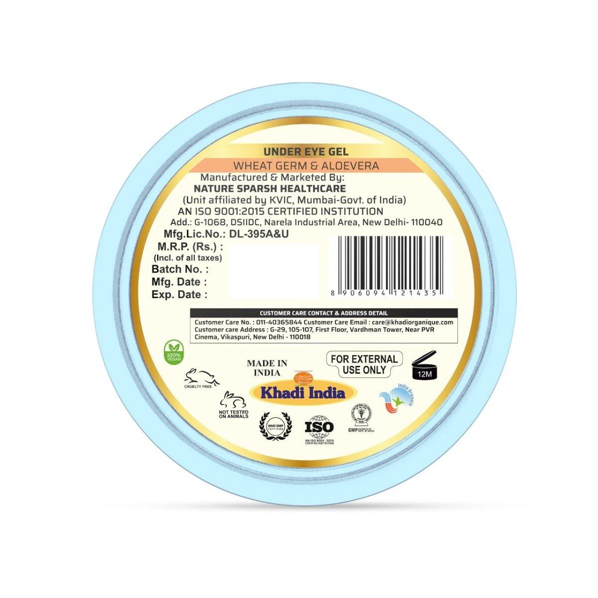 Under Eye Gel - Khadi Organique