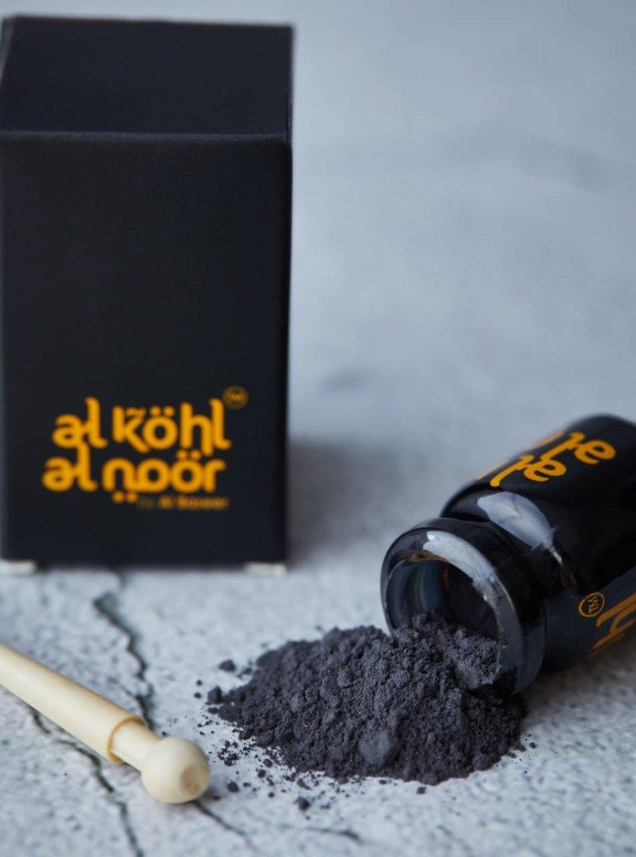 Al Kohl Al Noor Ithmid Kohl + SPRINGATO COLD PRESS BLACK SEED OIL 30ML Combo Offer