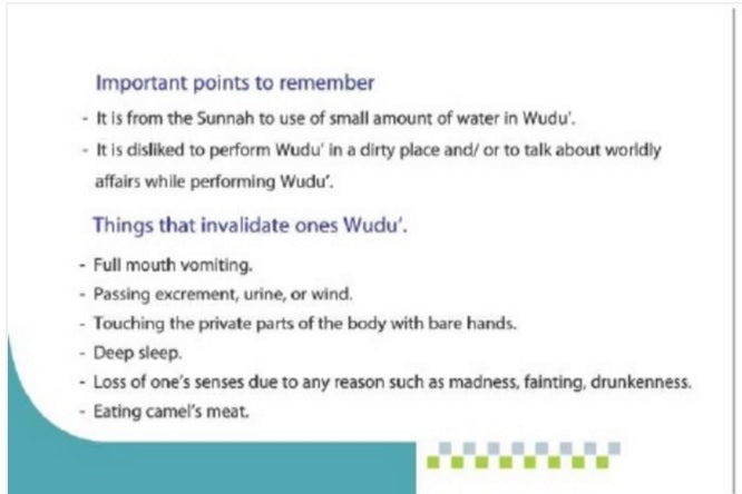 Wudu (Ablution) Step by Step