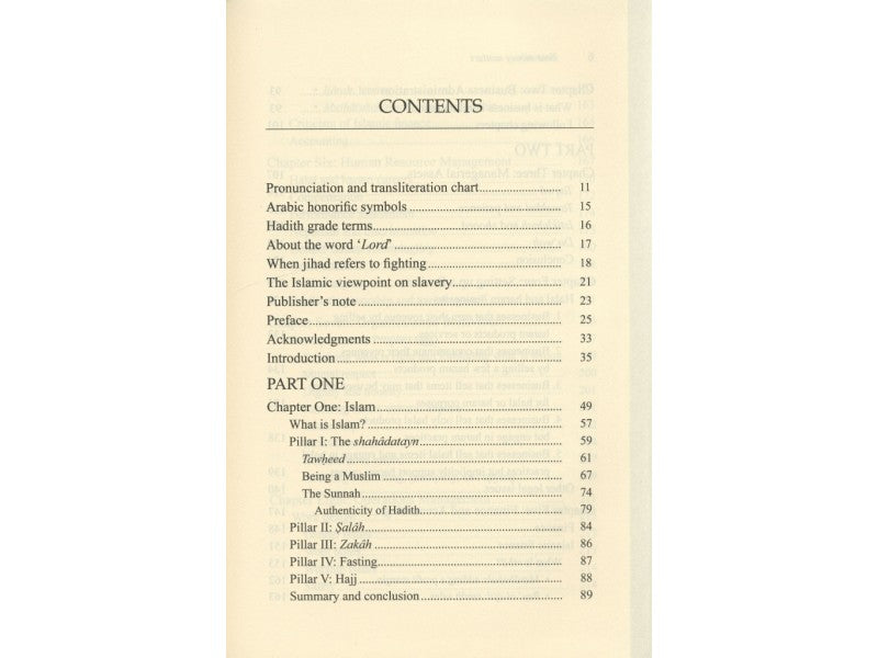 Your Money Matters: The Islamic Approach to Business, Money, and Work