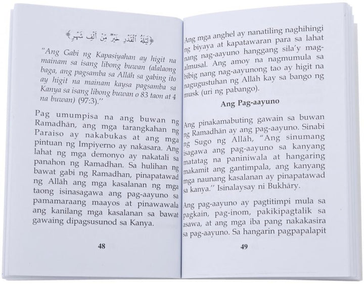 Zakah and Fasting: Tagalog