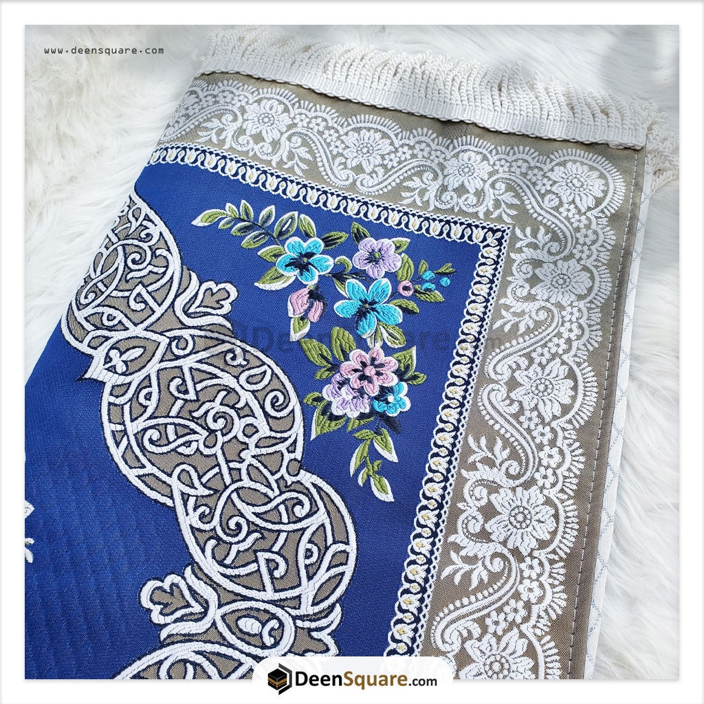 Turkish Floral Design Prayer Mat