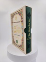 The Holy Quran Colour Coded Tajweed Rules 13 Lines Flexible Binding With Slip Case (Indo Pak Script) - Ref 23CC