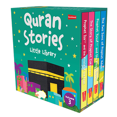 Quran Stories Little Library Volume 3 (Set of 4 board books)