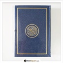 Rainbow Quran with Golden Border - 30 colors - Medium Size - 14 x 20 cm - مصحف ملون