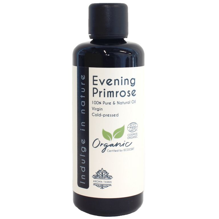 Organic Evening Primrose Oil - 100% Pure, Extra-Virgin, Cold Pressed - 100 ml