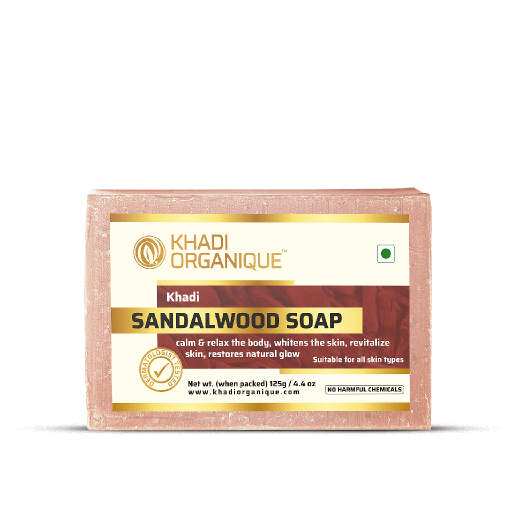 Khadi Organique Sandalwood Soap