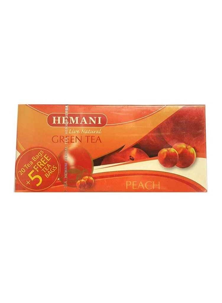 Hemani Green Tea Peach 40g
