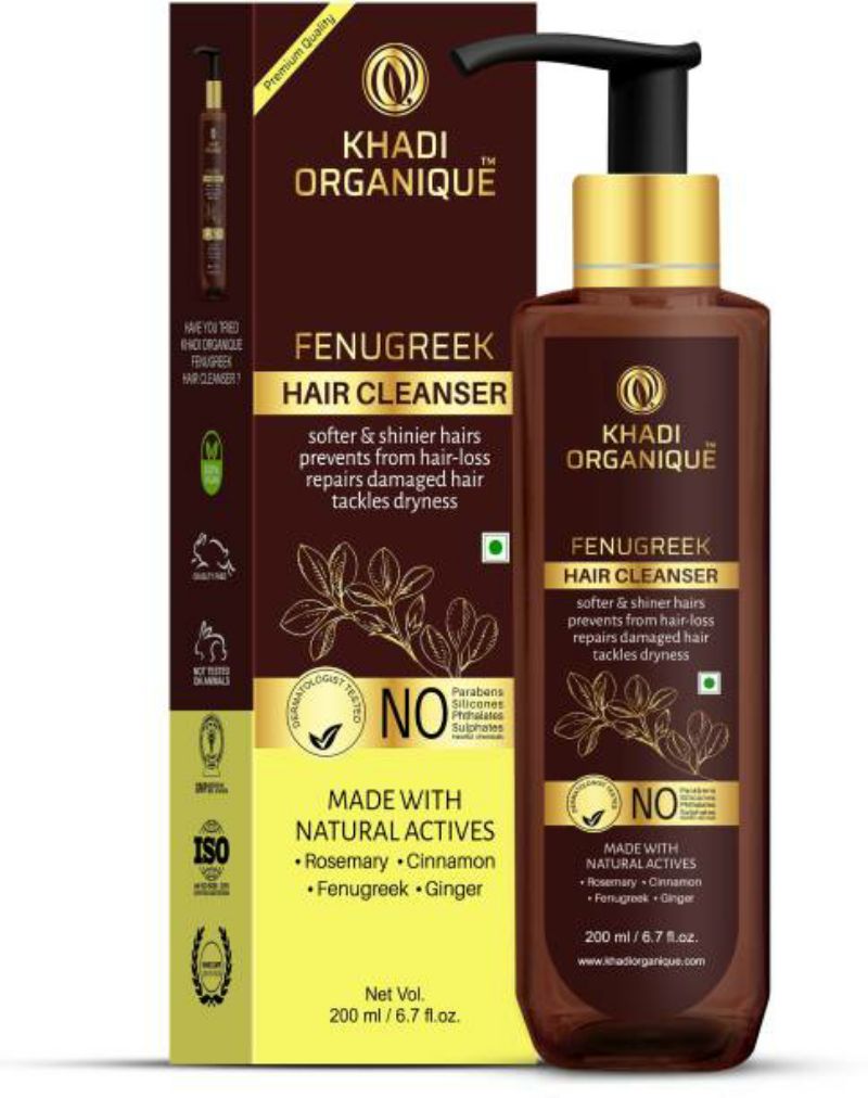 Fenugreek Hair Cleanser - Khadi Organique