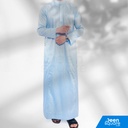 Saudi Sky Blue Thobe Men - Kurvig