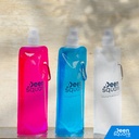 Foldable Water Bottle for Hajj and Umrah - 500ml | زجاجة مياه قابلة للطي للحج والعمرة - 500 مل