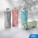 Silicone Folding Bottle for Hajj & Umrah - 600 ml (زجاجة سيليكون قابلة للطي للحج والعمرة - 600 مل)