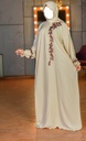 One Piece Prayer Dress with Shayla  - Beige (قطعة واحدة فستان صلاة مع شيلة -  بيج)