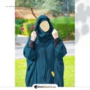 Active wear hooded Jilbab with Sarouel