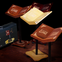 Adjustable Wooden Quran Stand - Light Weight (حامل القرآن الكريم -خفيف الوزن)
