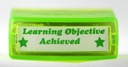 Learning Objective Achieved Stamp (Green)