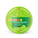 Neem & Aloe Vera Loofah Soap - Khadi Organique