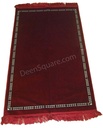 Plain Prayer Mat with Border (Available in Different Colors)