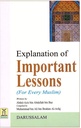 Explanation Of Important Lessons (For Every Muslim)
